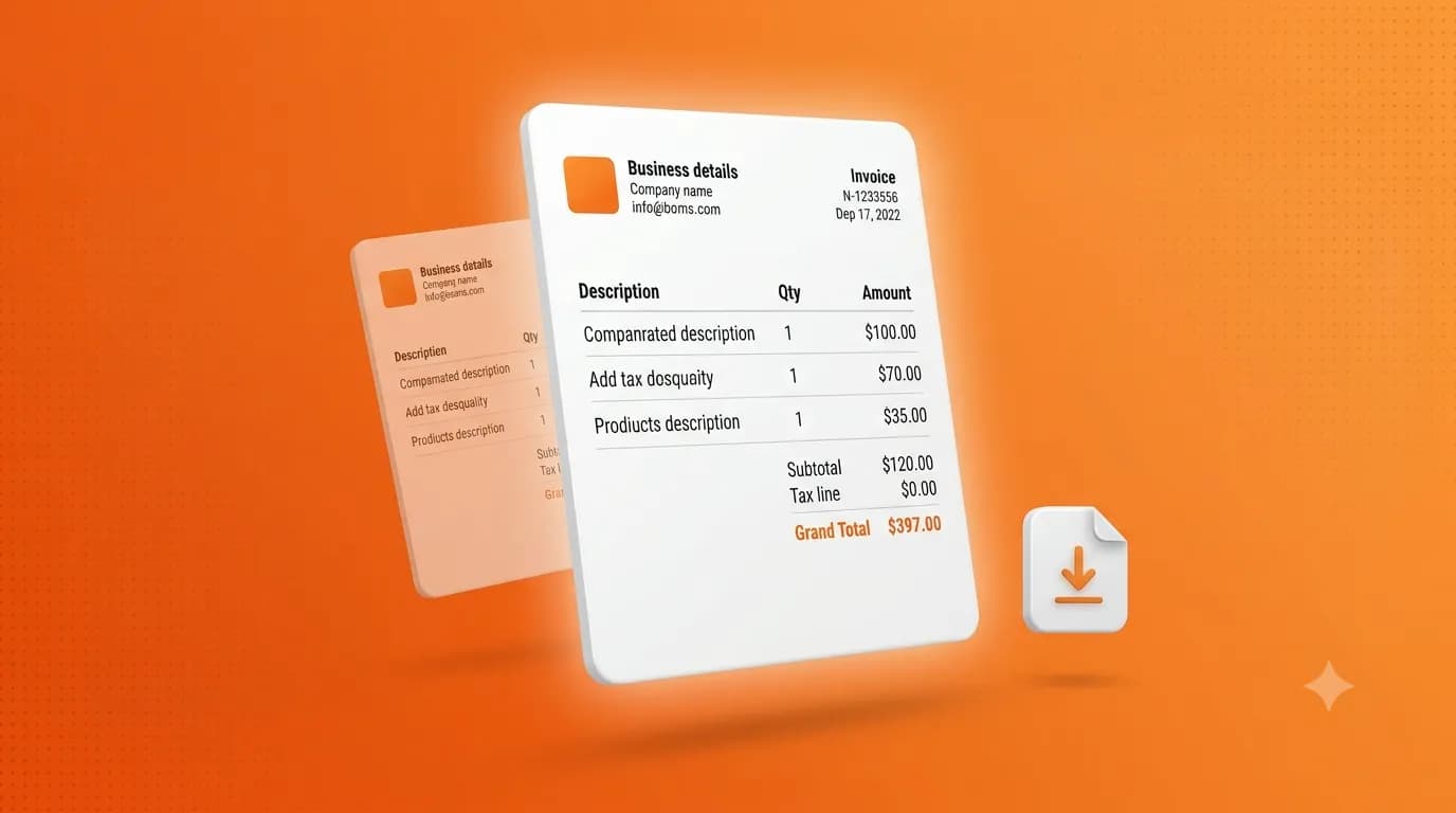 Invoice Generator illustration