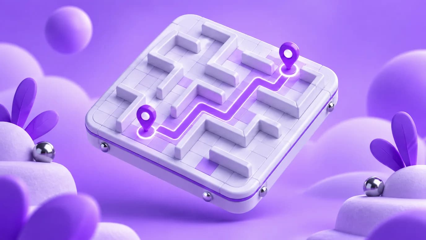 Pathfinding & Maze Visualizer illustration