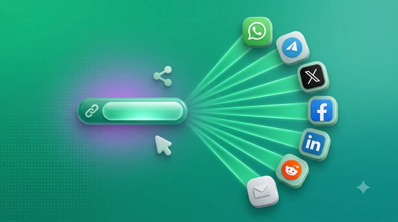 Share Link Generator illustration