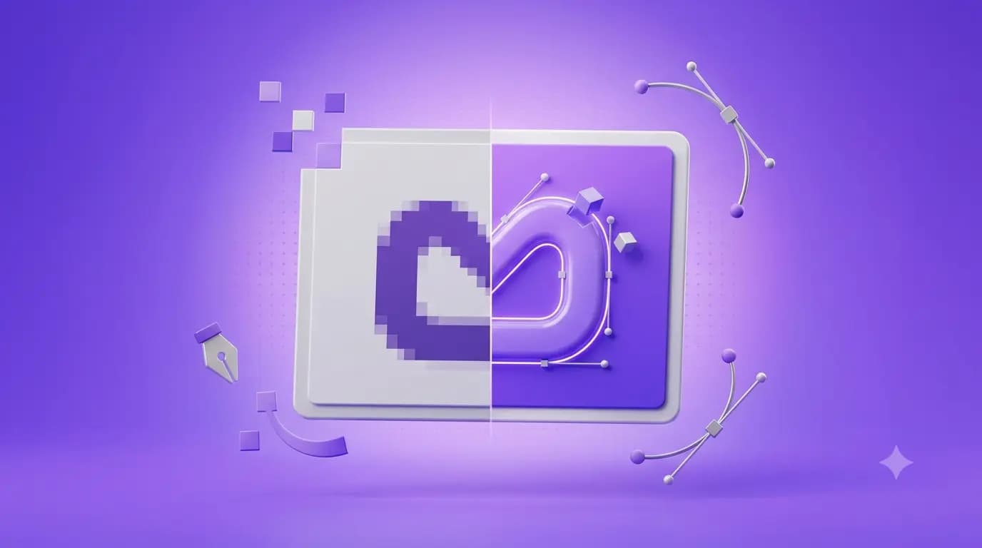 VectorForge Image to SVG illustration